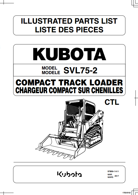 SVL752 Parts Manual Nova International Ltd