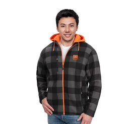 Men's Pinewood Sport Jacket-Blackout/Orange