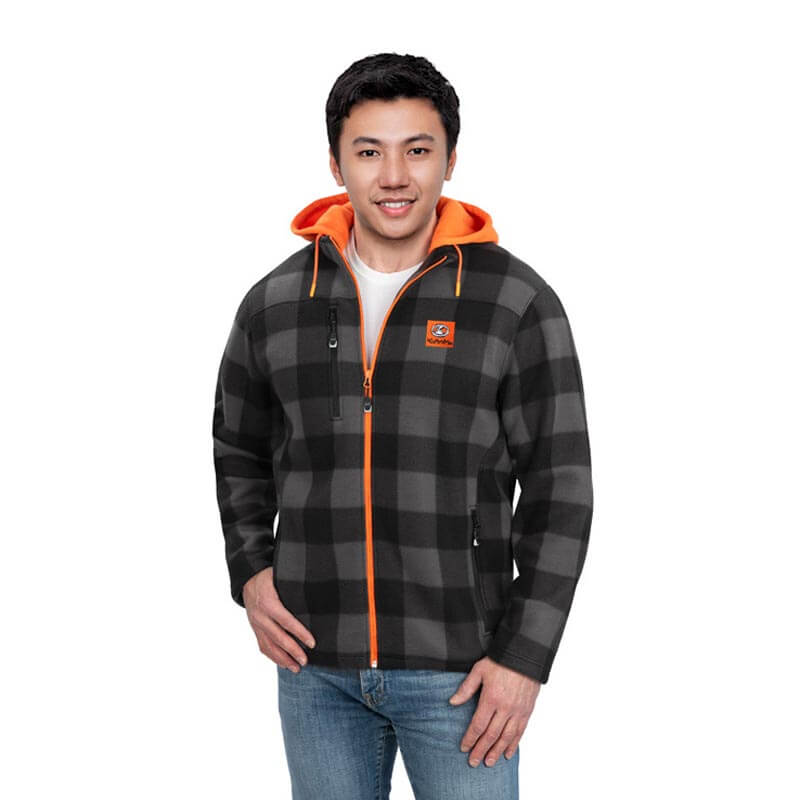 Men's Pinewood Sport Jacket-Blackout/Orange